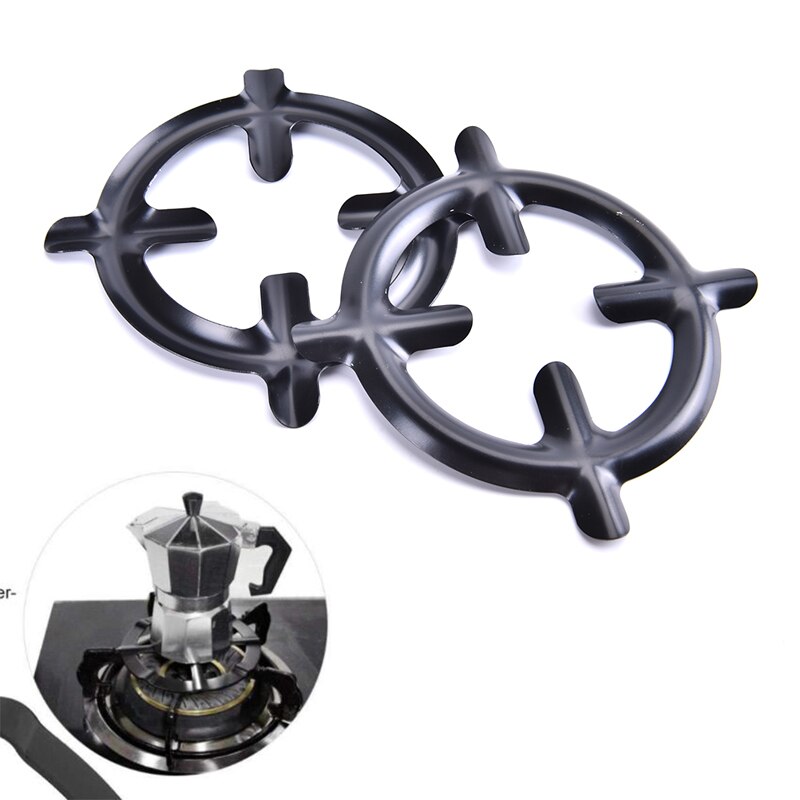 1 Pcs Iron Gas Stove Cooker Plate Coffee Moka Pot Stand Reducer Ring Holder Durable Coffee Maker Shelf