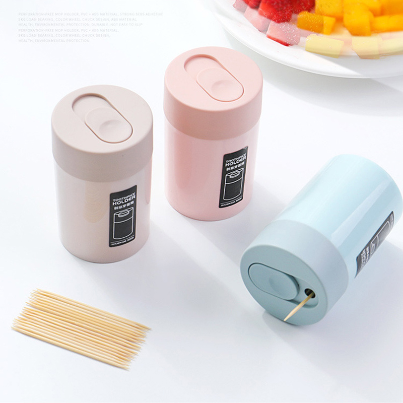 Plastic Pocket Toothpick Holders Portable Table Toothpick Boxes Toothpick Organizers Storage
