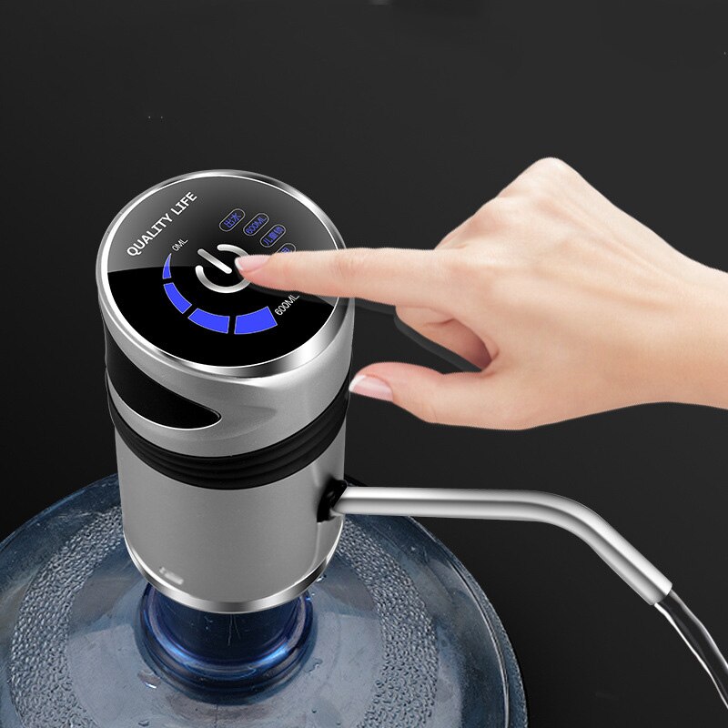 electric water pump automatic button water dispenser touch control gallon bottle drinking water switch home office