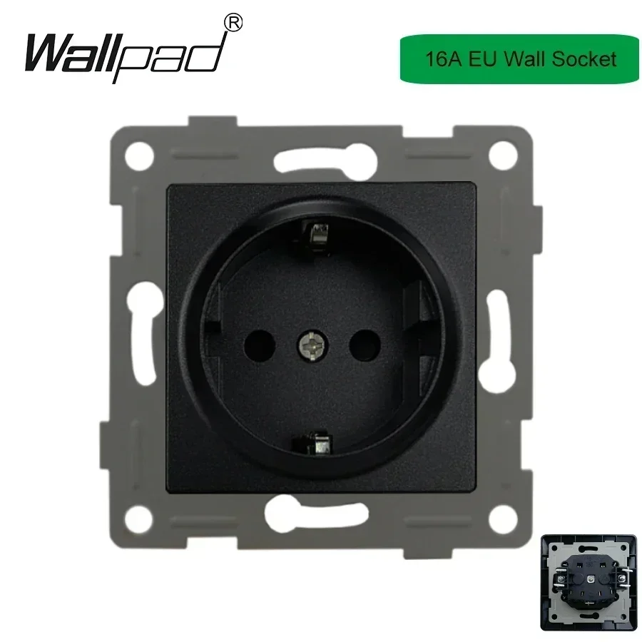 EU Neutral Wood Wall Panels FAN Reset Retro Electric Switch Euro French Power Socket with Type A C USB Fast Outlet TV Data Cat6: Pink