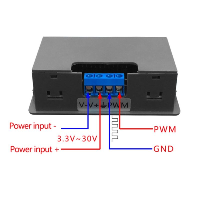 Módulo generador de señal XY-PWM1 ajustable PWM pulso frecuencia ciclo de trabajo onda cuadrada