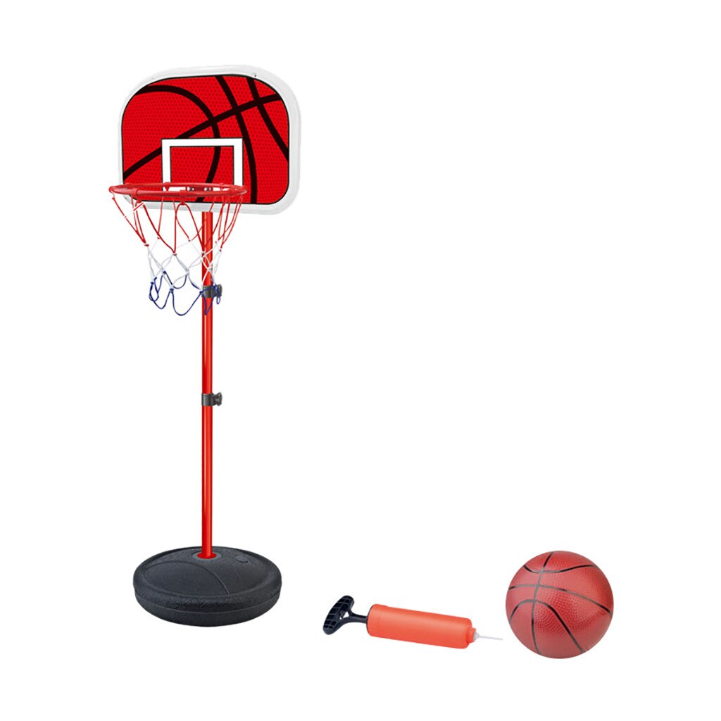 Liftable Indoor Cardboard Shooting Toys Children's basketballs hoop Adjustable Portable Outdoor Baby Kids Play Sets: A