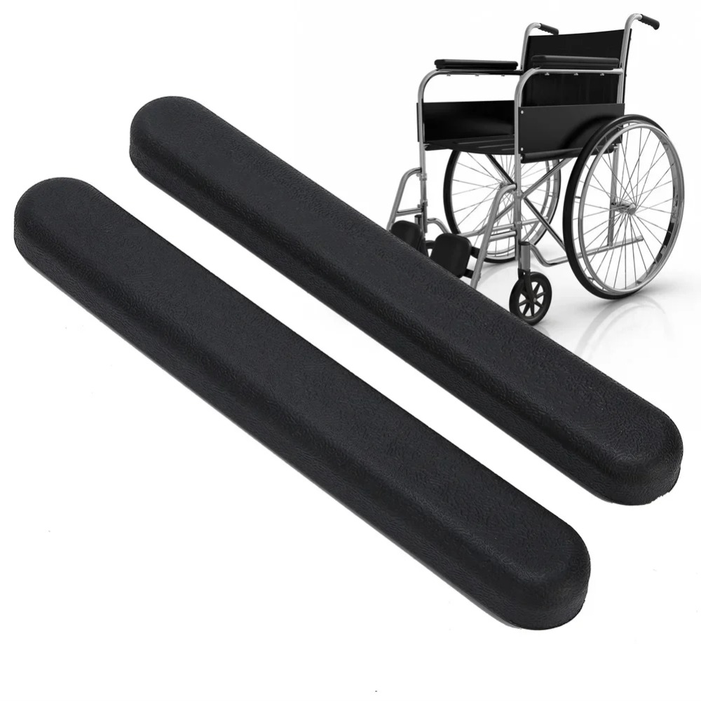 Elder Patient Universal Wheelchair Armrest Replacement Wheelchair Accessories Armrests with Screws Wheelchair Padded Health Care
