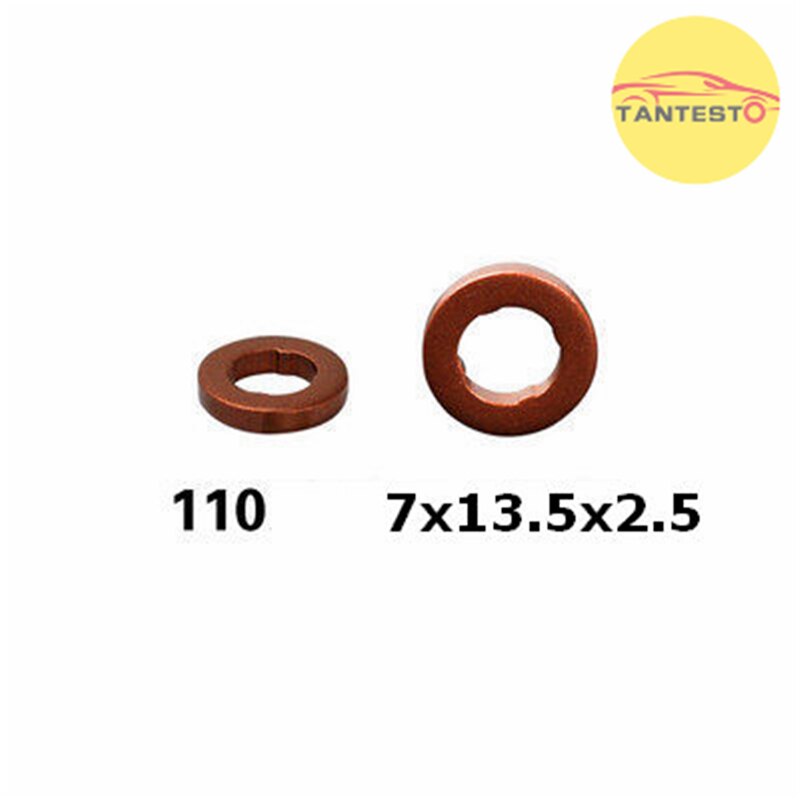 Común inyector para riel Arandela de cobre anillo de sello Askets F00RJ02175 F00VP01004 11176-30011 F00RJ01453 F00VC17503 F00VP01004 F00VP0: 110 2.5mm