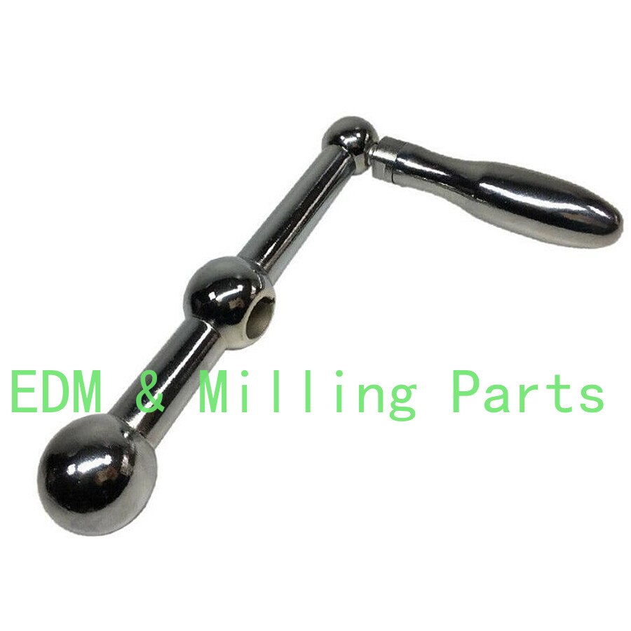 CNC Three Ball Milling Machine Crank Chrome Steel Mill Handle D26 For Bridgeport Mill Part