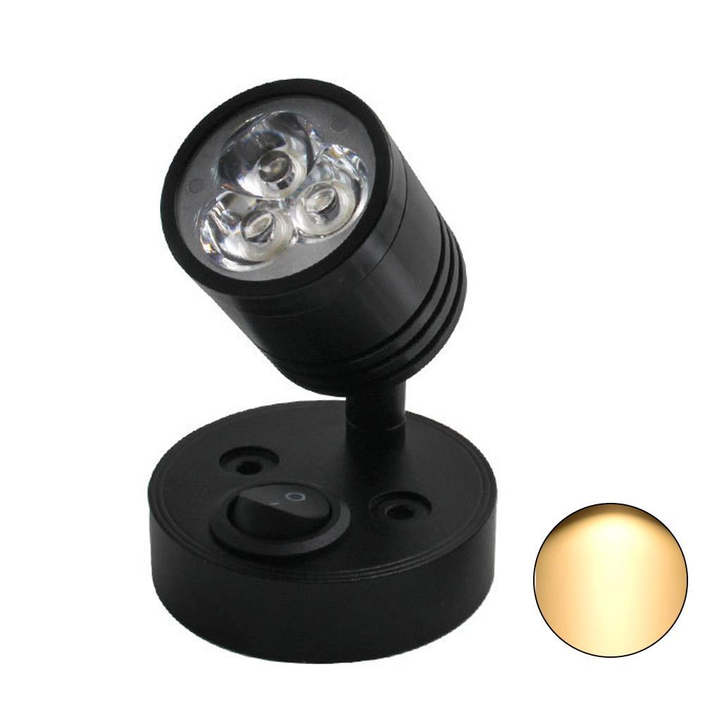 LED Reading Light DC 12V RV Boat LED Light Wall Lamp Camper Van Caravan Boat Interior Spot Light Cabin Bedside Night Light