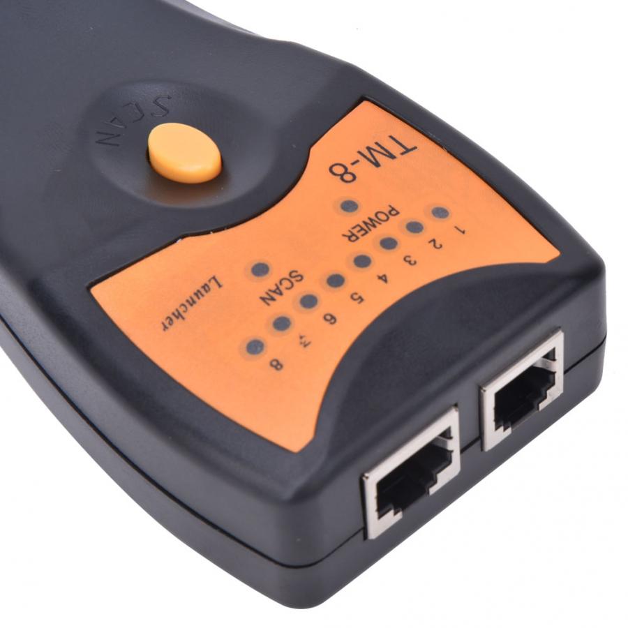 Cable Tester TM-8 UTP STP RJ45 RJ11 LAN Cable Tester Finder Telephone Wire Cable