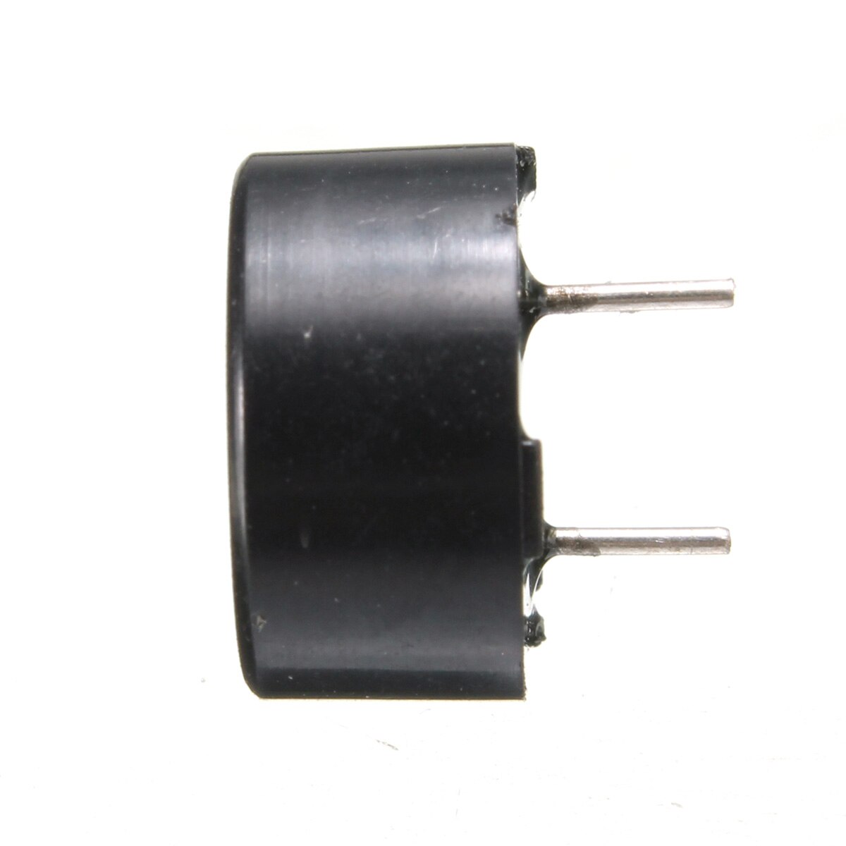 Piezo Buzzer AC 1-3V noir | 10 pièces, piézoélectrique passif électronique, 2 broches, 14x7mm