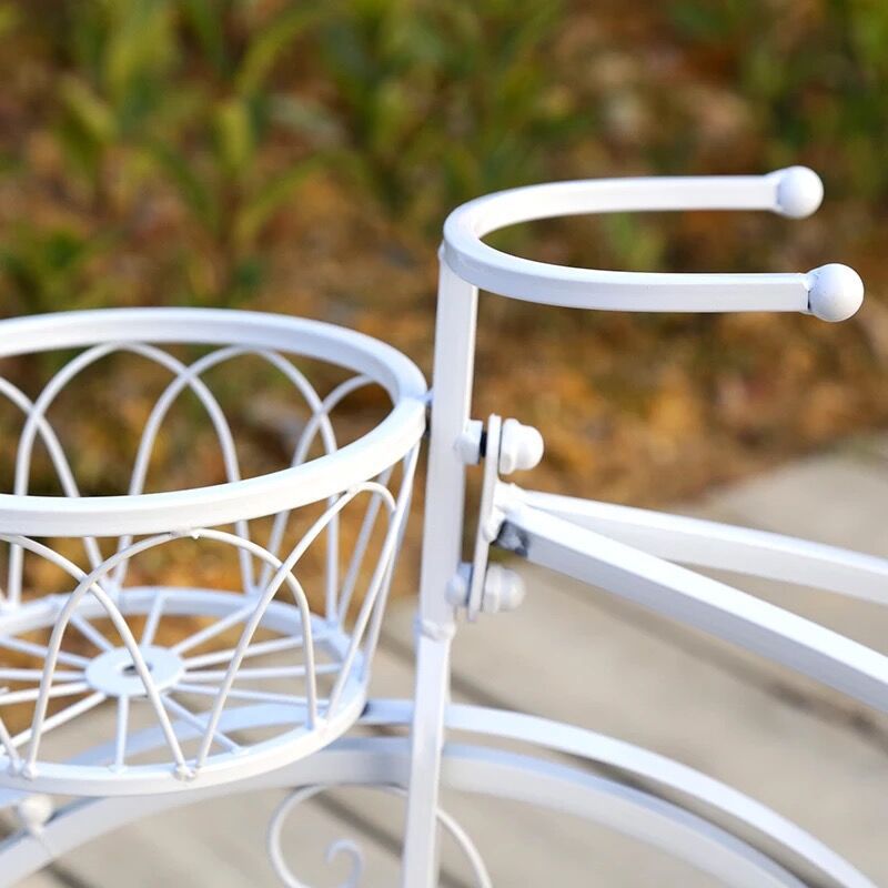 Eisen Anlage Regal Blume Gestell nordisch Metall Boden Regal Multi-schicht Fahrrad Metall verwöhnen Pflanzen Stehen Außen Metall Garten dekore