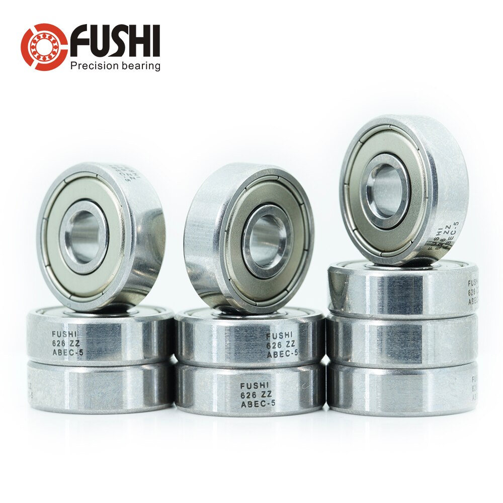 626ZZ teniendo ABEC-5 10 Uds 6X19X6mm miniatura 626Z rodamientos de bolas 626 ZZ EMQ Z3V3