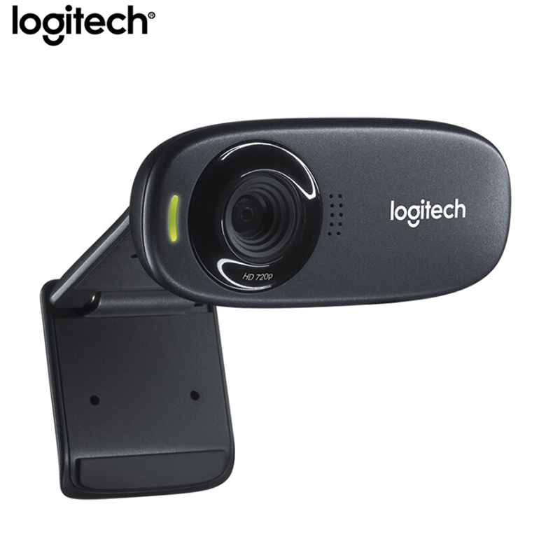 Logitech C310 HD 720P Webcam With 5MP Photos Built-In MIC Auto Focus Web Camera Webcast Camera Gaming Camera For PC Notebook