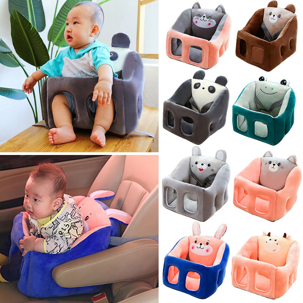 Baby Sofa Support Seat Cover Plush Chair Learning To Sit Comfortable Toddler Nest Puff Washable without Filler Cradle Sofa Chair