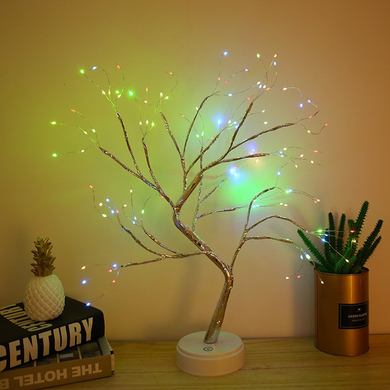 36 108 Leds Nachtlampje Bonsai Boom Licht Usb Kope Grandado