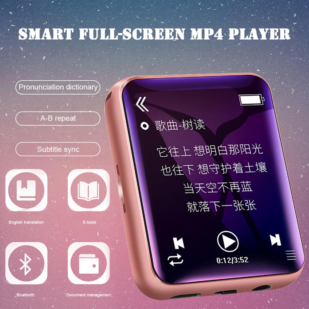 Bluetooth MP4 Speler Touch Screen 8Gb 16Gb Muziekspeler Met Fm Radio Video Speler E-book Speler MP3 Met speaker