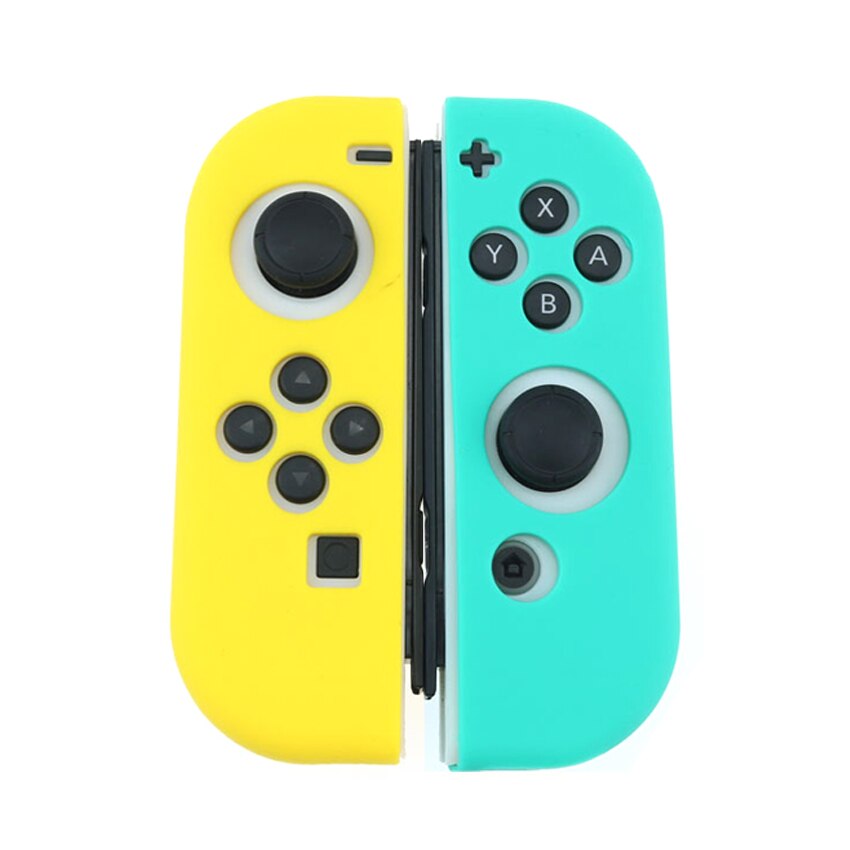 JCD Silicone Anti-Slip Skin Case For Switch NS JoyCon Rubber Soft Protective Shell Cover For Nintend Switch Joy-Con Controller: ED