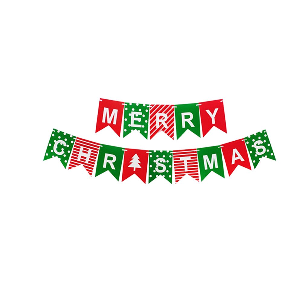 nouvel an noël ballon drapeau de noël noël lettre bannière père noël spirale photographie accessoires