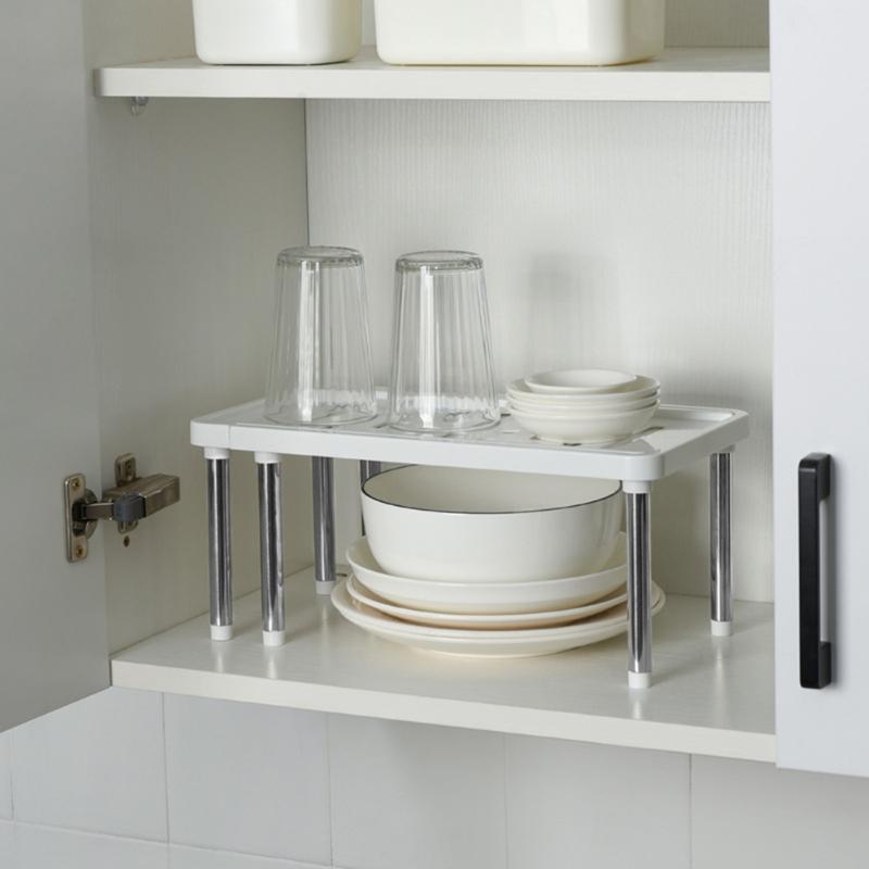 Closet Organizer Storage Shelf for Kitchen Rack Space Saving Wardrobe Decorative Shelves Cabinet Holders Retractable Shoe Rack