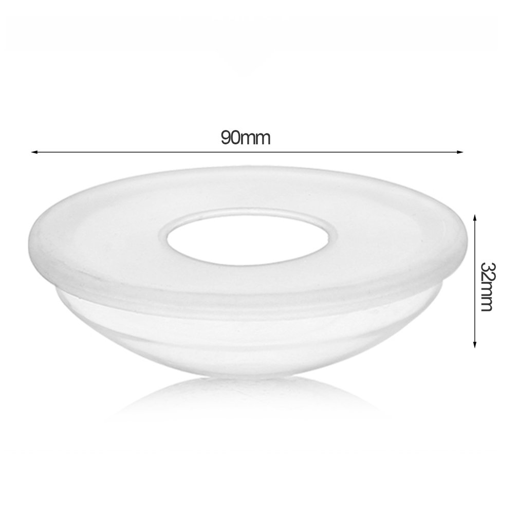 2 unidades funda de Gel de sílice para colección alimentación de bebé colector de leche materna envase de succión de pezón posparto suave almohadilla de enfermería reutilizable
