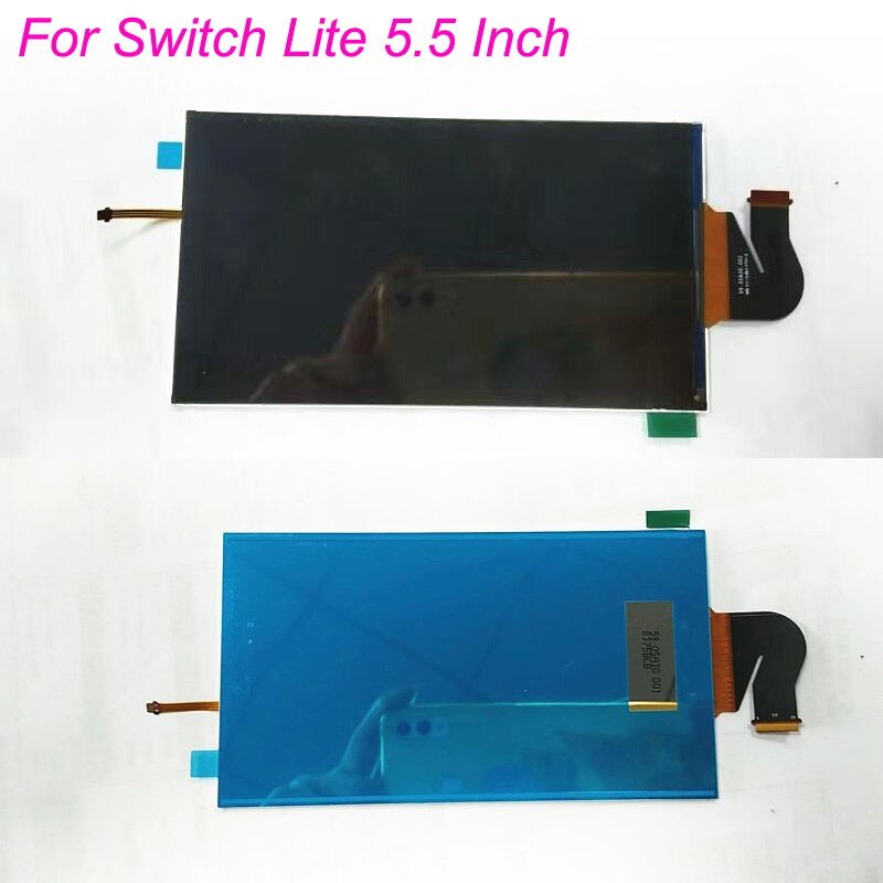 Original berøringsskærm + lcd-skærm til nintendo switch lite digitizer til switch ns cover panel spilkonsolpanel