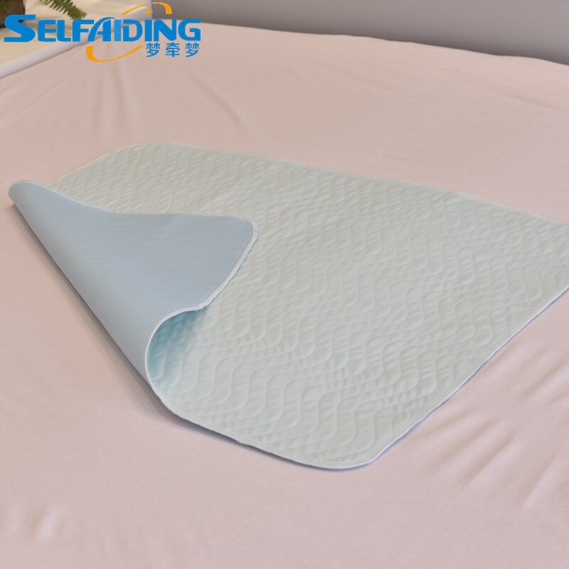 incontinence pad high absorbent Waterproof Washable bed pad Underpad reusable bed pads UBP-101: UBP-101G / 80X90CM