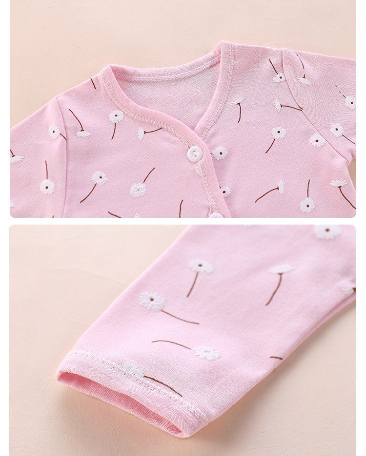 Pigiama per neonato abbigliamento invernale per bambini abbigliamento per bambini in cotone 100% Set di abbigliamento per neonato da notte per bambina
