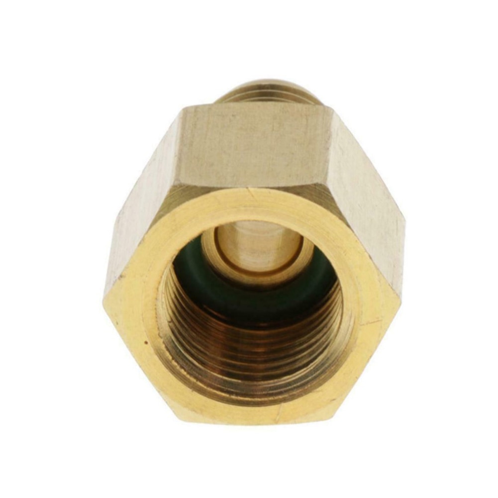 Nitrogen Regulator Adapter Fittings Brass Support 1/4'' SAE AG Male Head To G1/4'' IG Female Head For Air Conditioner