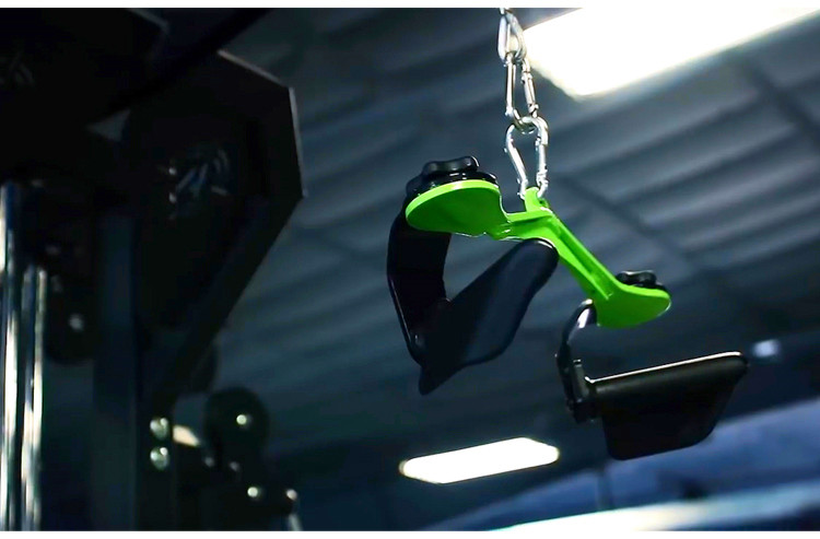 Barra de máquina extraíble para Fitness, accesorios de Cable de Polea alta y baja, para gimnasio, remo, entrenamiento en T, bíceps