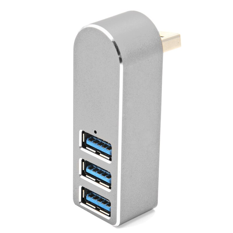 Rotating Hub 3.0 USB 4 Port Hub Expander Hub USB Splitter TF SD Card Reader All in One for PC Computer Accessories