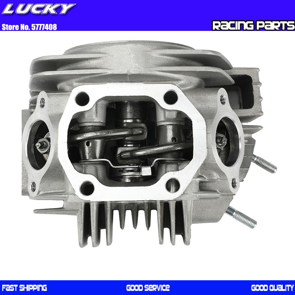 Motorcycle Cylinder Head For YX140 YinXiang 140cc 56mm Bore 1P56FMJ Horizontal Engine Dirt Pit Bike Atv Quad Parts