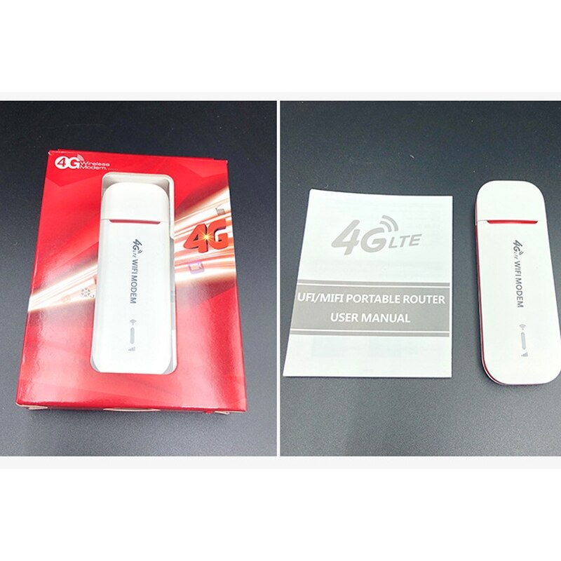 150Mbps 4G Lte Usb Wifi Modem 4G Usb Dongle Auto Wifi Router Lte 4G Wifi Dongle netwerk Adapter Met Sim Card Slot