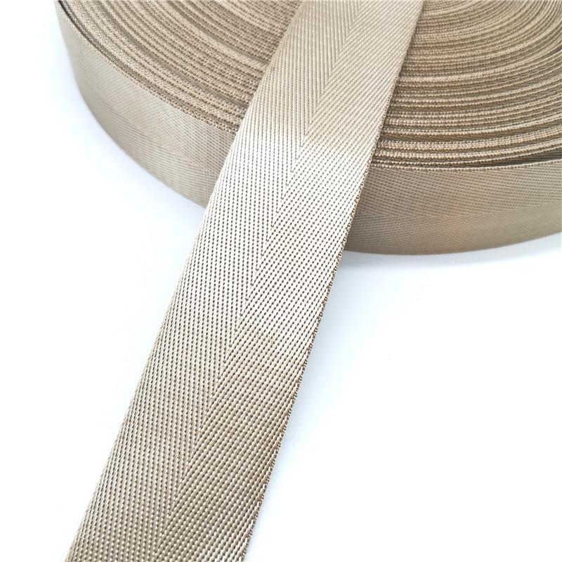10 Yards 38mm Strap Nylon Webbing Herringbone Pattern Knapsack Strapping Sewing Bag Belt Accessories