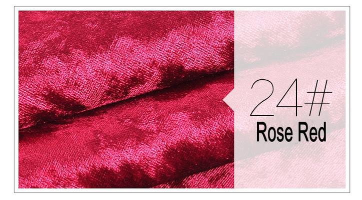1 meter gør-det-selv syning sofa fløjl stof rød marineblå pink skåret tykt polstring fløjl tekstil til gardiner stol tecidos tissu: 24