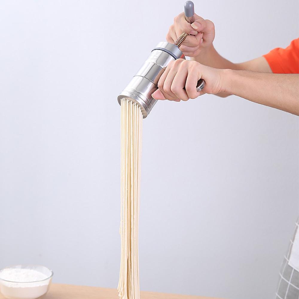 Stainless Steel Express Pasta Noodle Maker Fruit Press Spaghetti Kitchen Machine Manual food processor Tool #1125