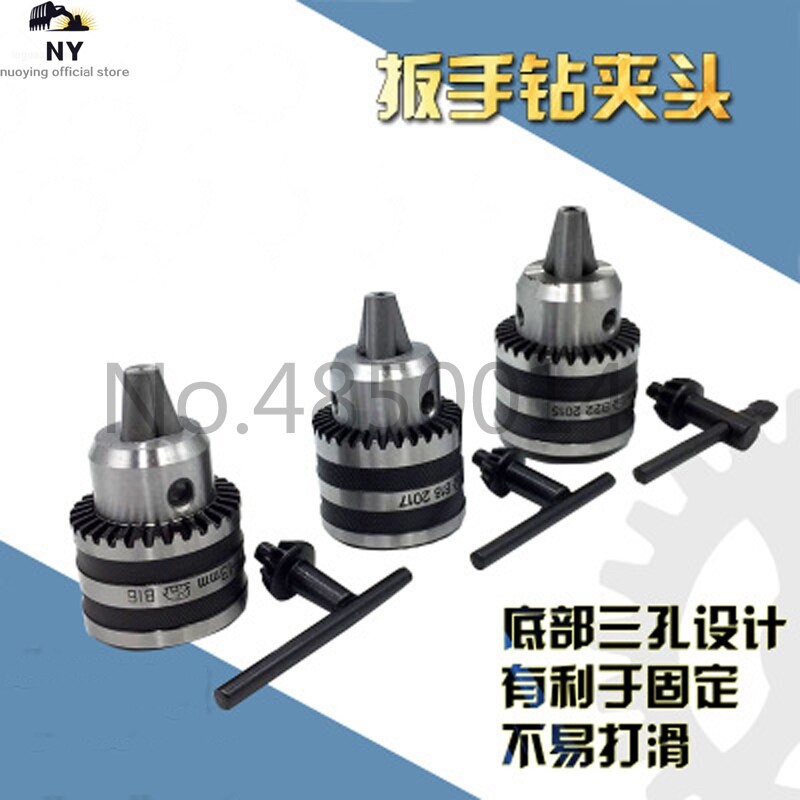 Bohrfutter 0,6-6mm Montieren B10 B12 B16 B18 1-13MM 1-16MM Kegel mit Stecker Stange Motor- Welle Schlüssel Schlüssel Energie Werkzeug