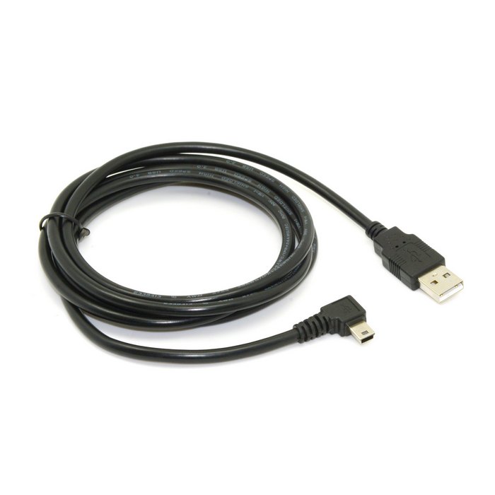 Mini USB 5pin Male Right Angled 90 Degree to USB 2.0 Male Data Charge Cable 50cm 180cm 500cm USB mini-b Angle 0.5m 1.8m 5m