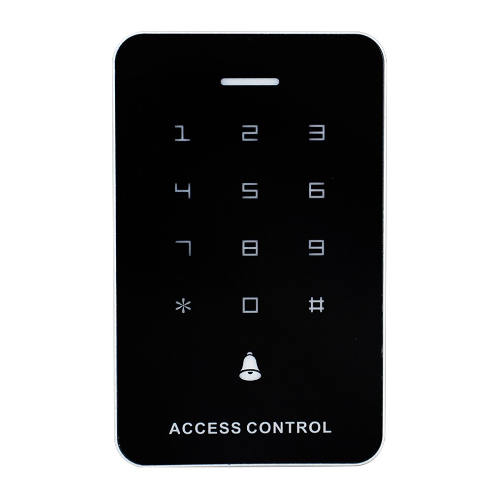 Smart Home Entry Security System 125Khz RFID Anti Theft Access Control Keypad Factory Hands Touch Office Door Opener Password: Lavender