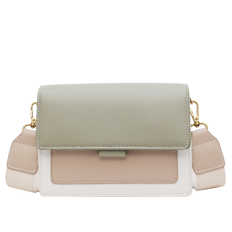 Kvinder læder crossbody tasker til kvinder rejse håndtaske simpel skulder messenger taske dame cross body taske