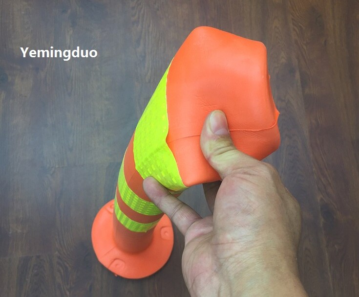 EVA Reflective Safety Standing Pillars Warning Reflective Plastic Road Sign