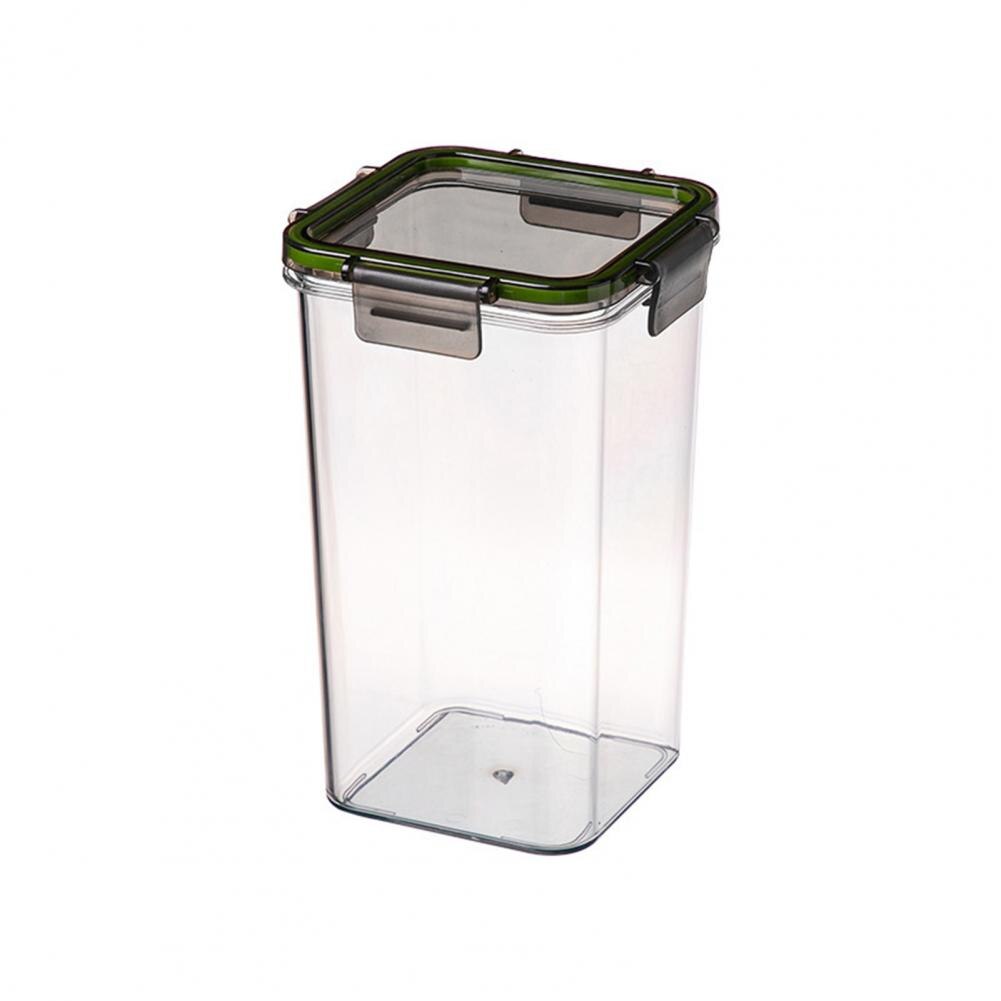 Food Container Durable Leak-proof Food Sealed Tank Wear-resistant Grain Storage Box: 1400ml