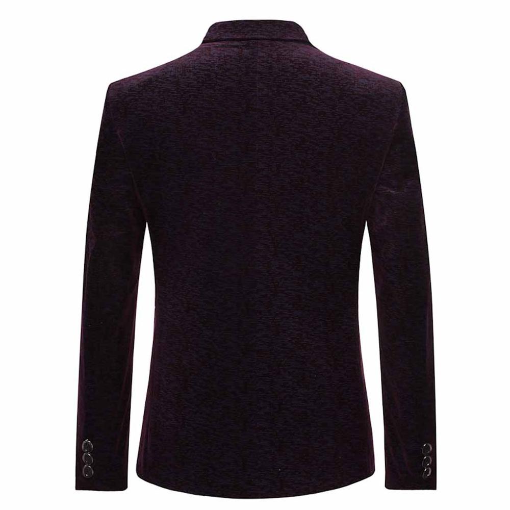 Men's Suit Jacket - Single Breasted Notched Collar - Smart Casual Business Formal Blazer