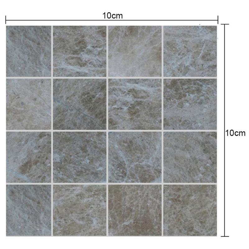 10pcs Wall Tiles Waterproof Stickers Bathroom Kitchen Modern Simplicity Mildew-proof Moisture-proof Self Adhesive Toilet Decor: MSC003