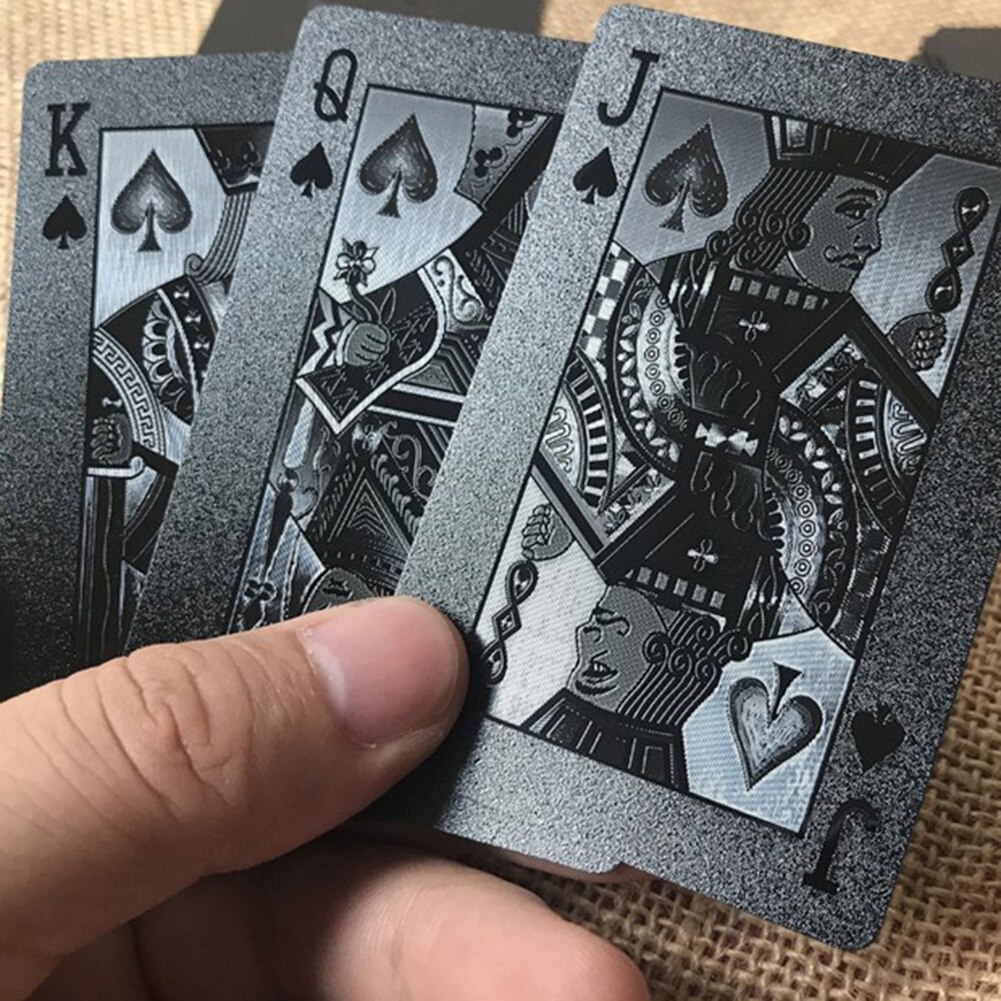 54 stk / sæt vandtæt us dollar mønster poker bordspil spilkortsamling