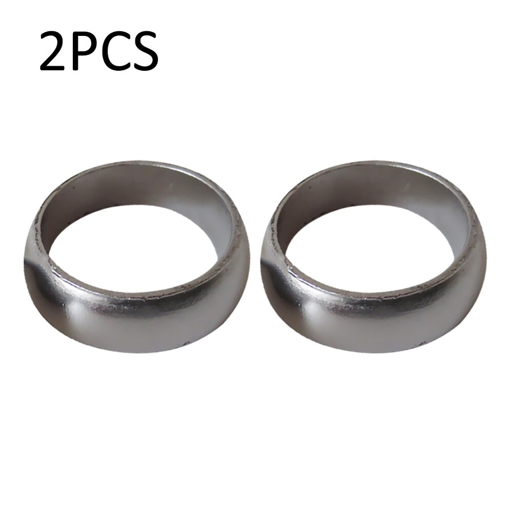 2 st metall avgasspjäll tätning packning silver passar för polaris sportsman 600 700 800 3610047 motorfordonstillbehör: Default Title
