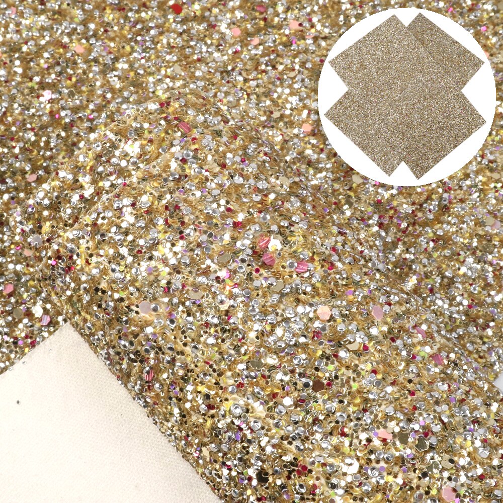 David angie 20*34cm dikke glitter imitatie synthetisch leer stof diy haarstrik tas schoenen handgemaakte materialen accessoires ,1 yc 6896: 1084786010
