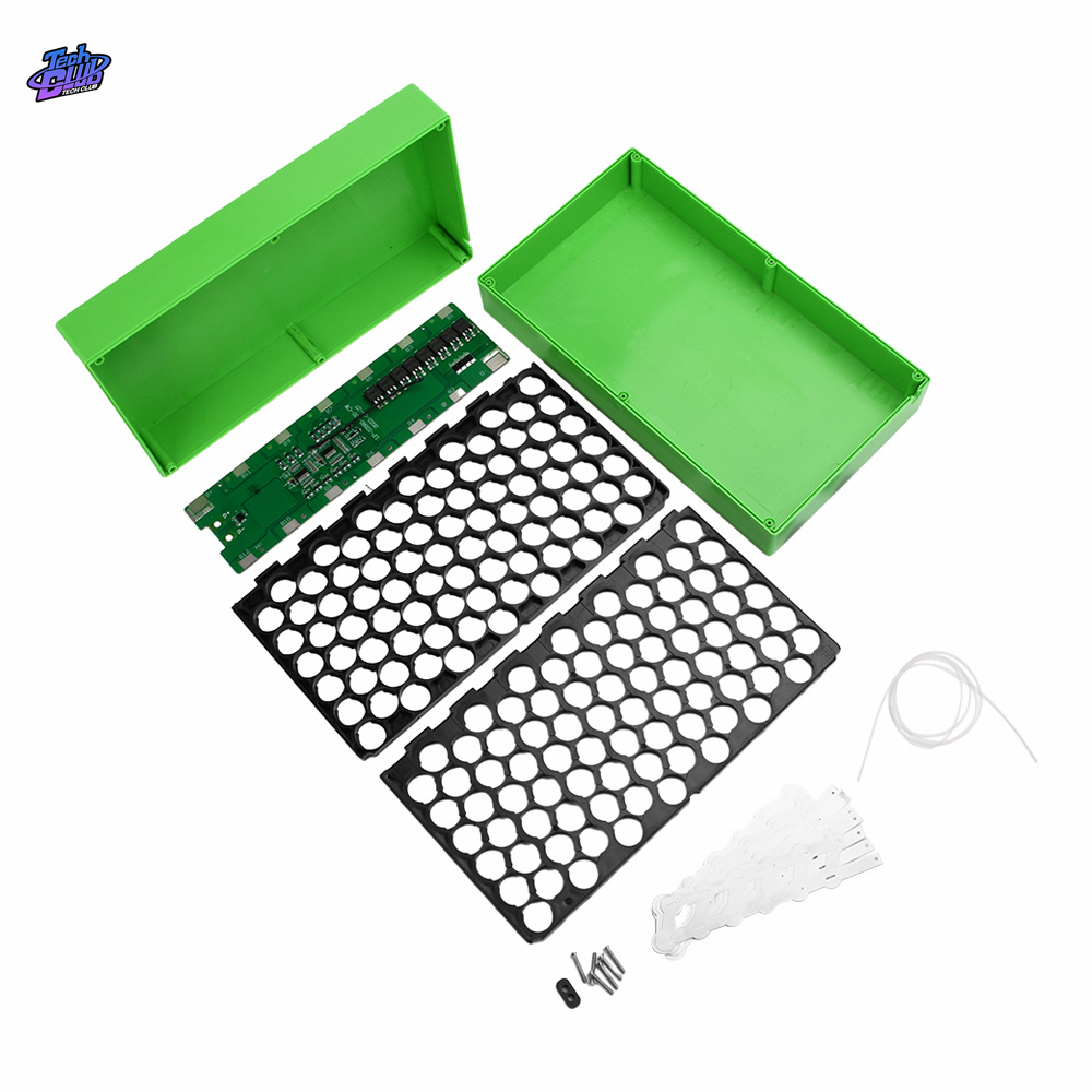 13S 48V 52V E-bike Batterij Box 13S6P 18650 Houder met Lassen Nikkel 30A BMS voor E-scooter Power Tool Accessoire