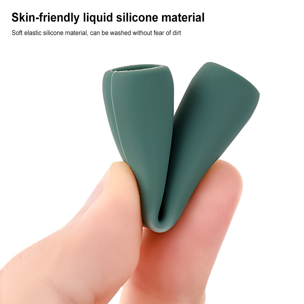 Stylus Cover Silicone For Apple Pencil 1 2 ​Touch Screen Pen Grip Case Shockproof Anti-Scratch Non-Slip Protective Sleeve Pencil