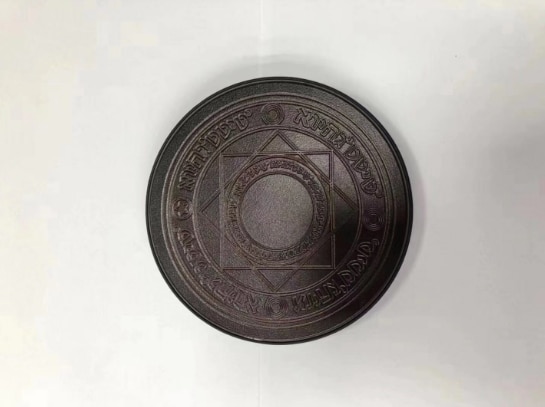 Chtun light-emitting wireless charging magic array wireless charging magic array wireless charger fast charging light: black