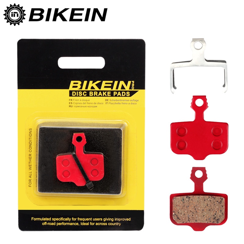 BIKEIN 4 Pairs Mountain Bicycle Ceramics Disc Brake Pads For Avid Elixir R/CR/CR-MAG/E1/3/5/7/9 Sram X0 XX DB1/3/5 MTB Brake Pad