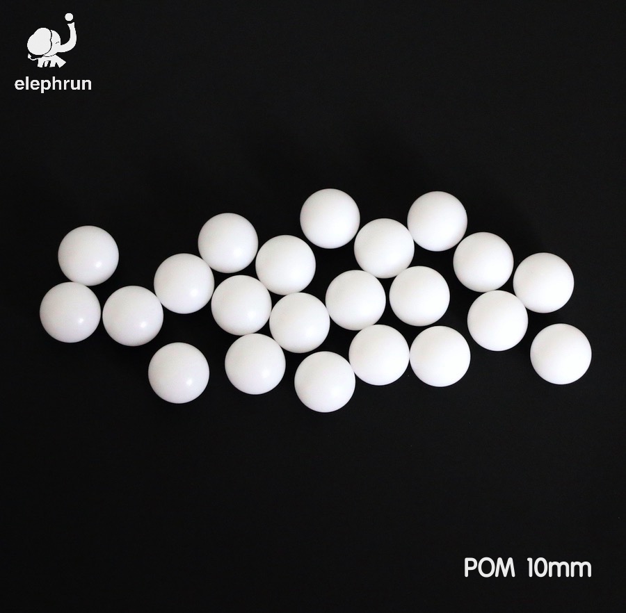 10mm 100 st massiva delrin (pom) plastkulor för ve... – Grandado