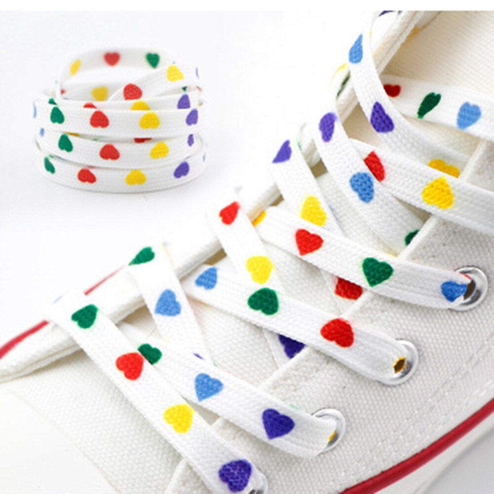 Individuele Patroon High-Top Dubbele Verdikking Liefde Hart Canvas Sneakers Schoenveters Mode Vrouwen Mannen Schoenveters